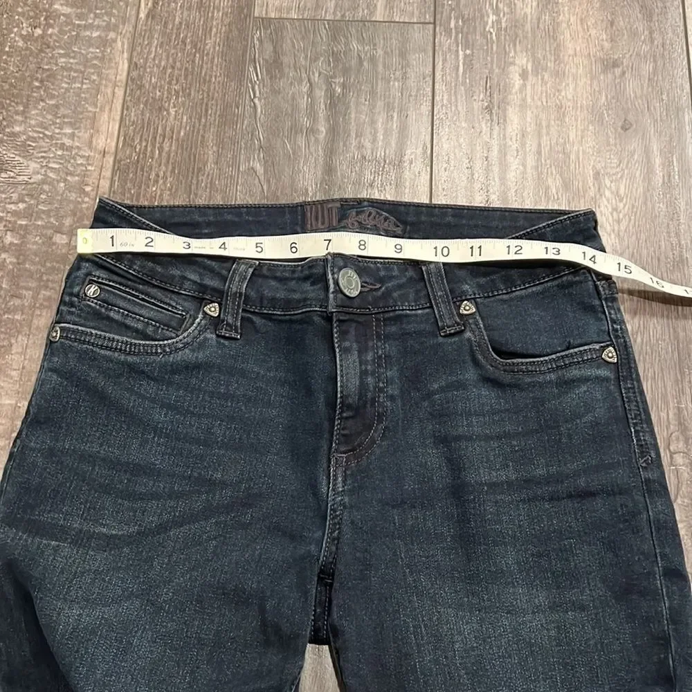 KFTK Grunge Goth Distressed Skinny Stretch Jeans Size 4